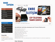 Tablet Screenshot of ceptelefonutamirservisi.com